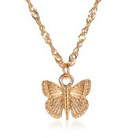 Hot Selling Jewelry Small Fresh Butterfly Necklace Temperament Simple Necklace Nihaojewelry Wholesale sku image 1