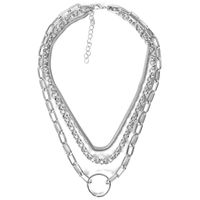 Fashion Popular Simple Multi-layer Necklace Jewelry Chain Necklace Nihaojewelry Wholesale sku image 2