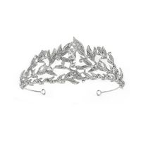 Retro Crown Baroque Queen Luxury Zircon Diamond Set Headdress Bride Wedding Jewelry Dress Crown Nihaojewely Wholesale main image 5