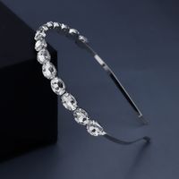 Korean Sweet Lady Water Droplets Rhinestone  Headband  Pressure Hairpin With Accessories Nihaojewelry Wholesale main image 3