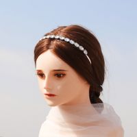 Korean Sweet Lady Water Droplets Rhinestone  Headband  Pressure Hairpin With Accessories Nihaojewelry Wholesale main image 4