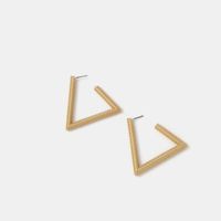 Nouvelle Mode Bijoux Populaires Triangle Creux Boucles D&#39;oreilles Boucles D&#39;oreilles Simples Et Généreuses Nihaojewelry Gros main image 4