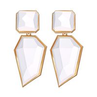 Fashion Exaggerated Geometric Acrylic Earrings  Spring Models Bohemian Earrings Nihaojewelry Wholesale main image 6