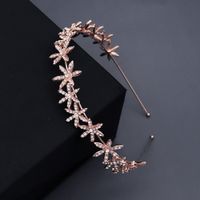 Korean Fashion Simple  Wedding Jewelry Alloy Stars Rhinestone Simple  Hair Accessories Nihaojewely Wholesale sku image 6