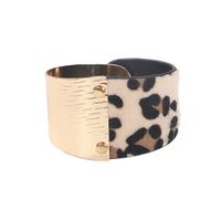 Hot Selling Jewelry  Retro National Style Leopard Leather Bracelet Bracelet  Wholesale sku image 3