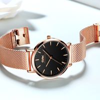 Wholesale Ultra-thin Simple Waterproof Quartz Watch Couple Watch Fashion Personality Trend Watch main image 6