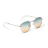 Fashion New Simple  Square Marine Sunglasses  New Retro Metal Sunglasses Nihaojewelry Wholesale main image 4