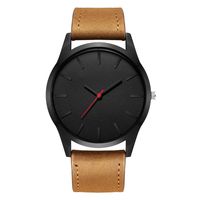 Large Dial Sports Style Men's Watch Simple Frosted Belt Quartz Watch Male Fashion Watches Nihaojewelry Wholesale main image 6