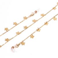 Hot Fashion Butterfly Glass Chain Simple Gold Copper Wholesale Nihaojewerly main image 5