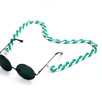 أزياء مختلط اللون الاكريليك ليوبارد ذبل العنبر ذو لونين شكل مقعر نظارات سلسلة نظارات بالجملة main image 5