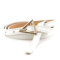 Korea New Simple New Triangle Buckle Belts  Fashion Hipsters  Wild Triangle Personalized Thin Belts Nihaojewelry Wholesale sku image 3
