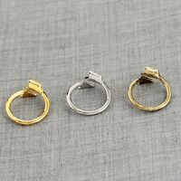 Fashion Retro Punk Arrow Ring Tail Ring Adjustable Opening Bow Arrow Ring Accessories main image 5