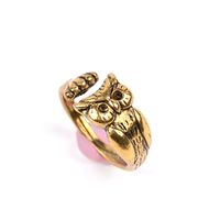 Hot Selling Animal Little Owl Opening Rings Nihaojewelry Fashion Retro Ring Tail Wholesale main image 3