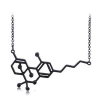 Women's Necklace Chain Clavicle Chain Fashion Popular Personality Jewelry Physical And Chemical Biological Molecular Structure Necklace Accessories main image 2