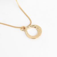 Explosion Models Waterdrop Necklace My Good Sister Hollow Pendant Necklace Accessories main image 6