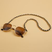 Fashion Jewelry Geometric Single-layer Chain Accessories Retro Handmade Flannel Winding Glasses Chain main image 4