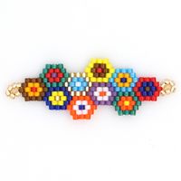 Fashion Miyuki Beads Woven Ladies Accessories Geometric Pattern Models Jewelry Wholesale main image 6