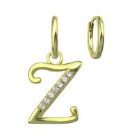 2020 Neue 26 Buchstaben Ohrringe Ins Stil Schmuck Einfache Ohrringe Retro Ohrringe Weibliche Mode Ohrringe Geschenk sku image 26