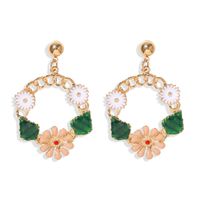 Earrings, Small Fresh Forest, Summer Sweet And Cute Little Daisy Flower Earrings, Cross-border New Products, Hot Wholesale sku image 1
