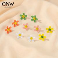 Spring And Summer Hot Earrings Temperament Small Fragrance Flower Earrings Sweet Simple Girl Earrings Wholesale main image 1