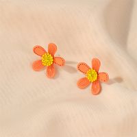 Spring And Summer Hot Earrings Temperament Small Fragrance Flower Earrings Sweet Simple Girl Earrings Wholesale main image 5
