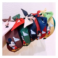 Original Korean Retro Custom Cartoon Color Matching Bow Letter Headband Wild Hairpin Jewelry Headband Wholesale main image 4