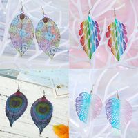 Retro Fashion Ethnic Style Round Iron No Inlaid Earrings main image 2