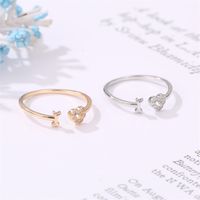 New Ring Fashion Letter Jewelry Personalized Love Women's Single Ring Trend Love Opening Couple Ring main image 4