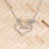 Women's Necklace Wholesale Christmas Gifts Small Antlers Small Fresh Literary Fan Elf Elk Horn Clavicle Chain main image 3
