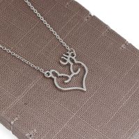 Women's Necklace Wholesale Christmas Gifts Small Antlers Small Fresh Literary Fan Elf Elk Horn Clavicle Chain main image 4