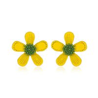 Spring And Summer Hot Earrings Temperament Small Fragrance Flower Earrings Sweet Simple Girl Earrings Wholesale sku image 4