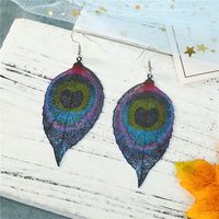 Retro Fashion Ethnic Style Round Iron No Inlaid Earrings sku image 2