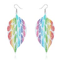 Retro Fashion Ethnic Style Round Iron No Inlaid Earrings sku image 3