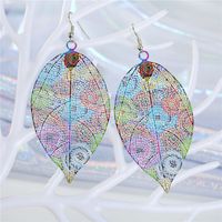 Retro Fashion Ethnic Style Round Iron No Inlaid Earrings sku image 4