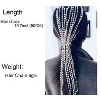 Fashion Hair Accessories Headdress Head Chain Word Clip Hair Chain Tassel Hair Accessories With The Same Paragraph Wholesale Nihaojewelry main image 6