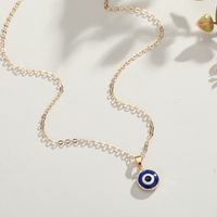 Wholesale Jewelry Fashion Eye Alloy Pendant Necklace main image 4