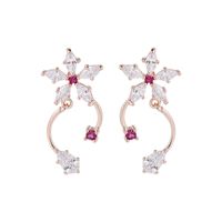 Boucles D&#39;oreilles Fleur D&#39;été 925 Argent Aiguille Mode Micro Incrustation Zircon Petite Fleur Boucles D&#39;oreilles Couleur Marguerite Fleur Boucles D&#39;oreilles main image 6