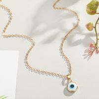 Wholesale Jewelry Fashion Eye Alloy Pendant Necklace sku image 1