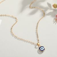 Wholesale Jewelry Fashion Eye Alloy Pendant Necklace sku image 3