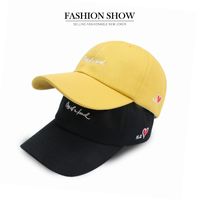 Spring And Summer New Hat Side Embroidery Love Letter Cap Outdoor Leisure Shade Personality Baseball Cap  Wholesale Nihaojewelry main image 1