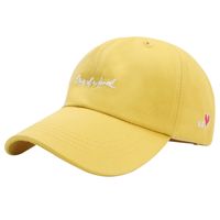 Spring And Summer New Hat Side Embroidery Love Letter Cap Outdoor Leisure Shade Personality Baseball Cap  Wholesale Nihaojewelry main image 6