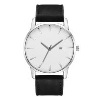 Simple Big Watch Men&#39;s Fashion Matte Belt Quartz Watch Men&#39;s Single Calendar Sports Watch sku image 2