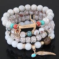 Fashion Trend Simple And Versatile Multi-layer Bead Temperament Bracelet Wholesale Nihaojewelry sku image 4