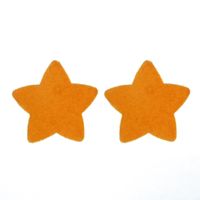 Simple And Playful Style Spring And Summer Sweet Japanese Cute Retro Hong Kong Style Five-pointed Star Earrings Wholesale Nihaojewelry main image 2