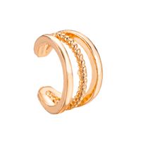 New Fashion Geometry Single Earless Ear Bone Clip Retro  Ear Clip Earrings   Nihaojewelry Wholesale main image 1
