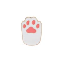 Außenhandel Heiße Brosche Niedliche Haustier Hund Fuß Bedruckte Katzen Krallen Brosche   Hot-selling-accessoires Frauen main image 5