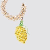 Fashion Trend Handmade Beaded Pineapple Earrings Personality Pearl Earrings Jewelry Wholesale Nihaojewelry main image 6