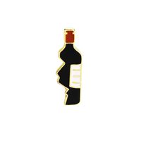 Fashion Brooch Personality Love Red Wine Stitching Brooch Shirt Bag Accessories Accessories Wholesale Nihaojewelry sku image 2