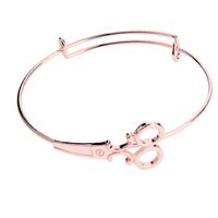 Fashion  Bracelet Ladies Scissors Modeling Bracelet Adjustable Personality Bracelet Unisex Bracelet Wholesale Nihaojewelry sku image 3