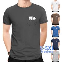 Men's Short Sleeve T-shirts Printing Casual Cartoon main image 2